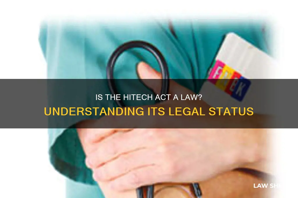 is hitech act a law