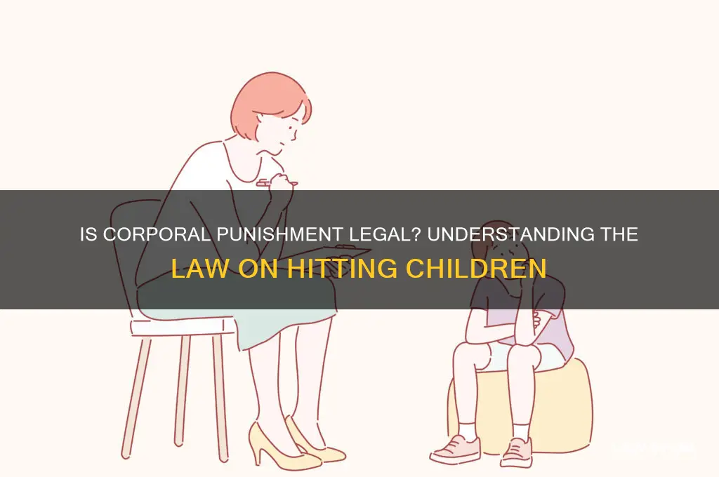 is hitting your child against the law