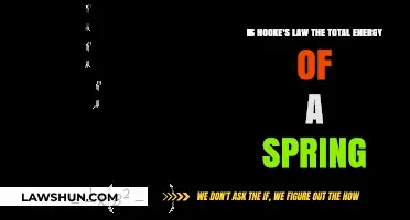 Hooke's Law vs. Spring Energy: Understanding the Total Energy Dynamics