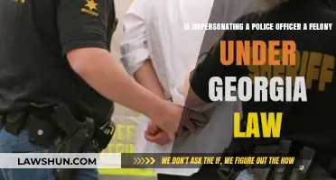Impersonating a Police Officer in Georgia: Felony Consequences Explained