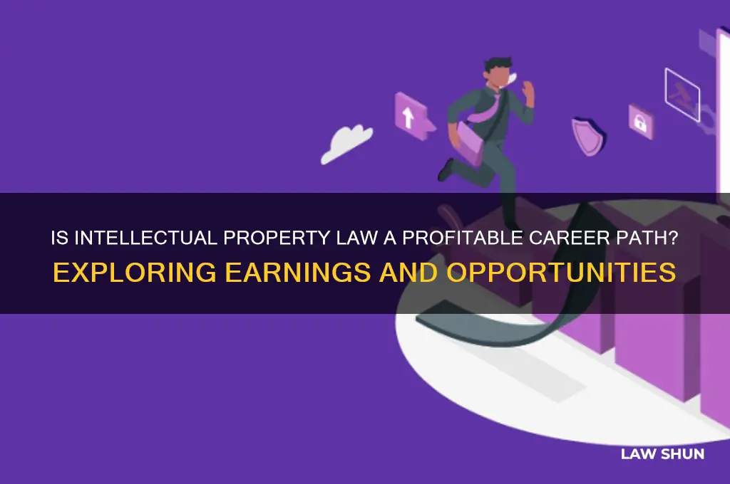 is intellectual property law lucrative