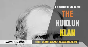 Is Joining the Ku Klux Klan Illegal? Legal Insights Explained