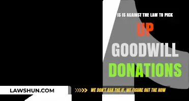 Is Picking Up Goodwill Donations Illegal? Legal Insights Explained