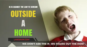 Is Screaming Outside a Home Illegal? Legal Insights and Limits