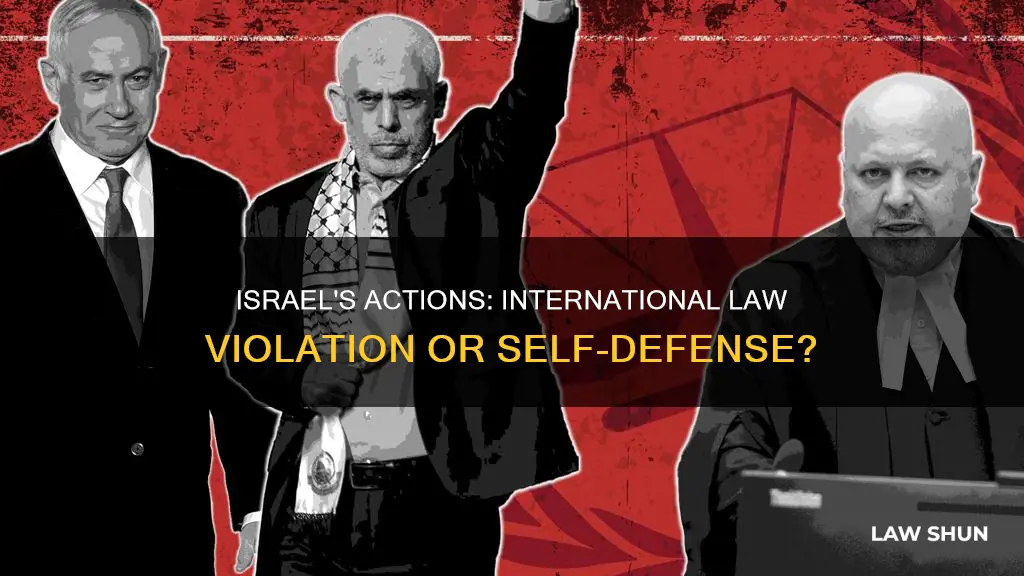 is israel breaking international law