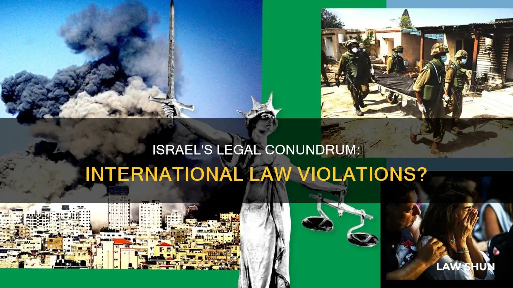 is isreal breaking international law