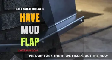 Kansas DOT Law: Are Mud Flaps Mandatory for Vehicles?