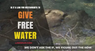Is Free Water a Legal Requirement for Restaurants? Exploring the Facts