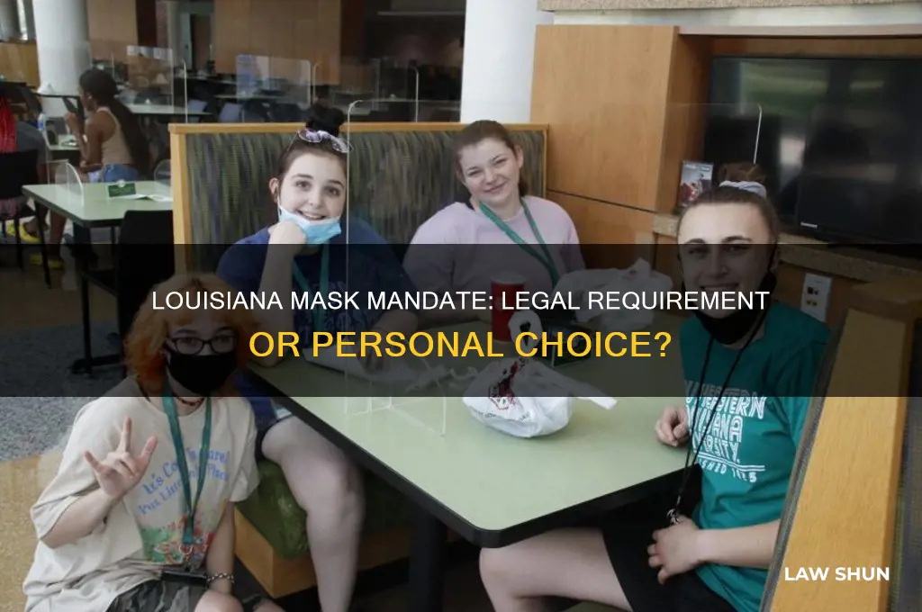 is it a law in louisiana to wear a mask