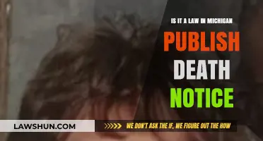 Michigan Death Notices: Legal Requirement or Optional Publication?