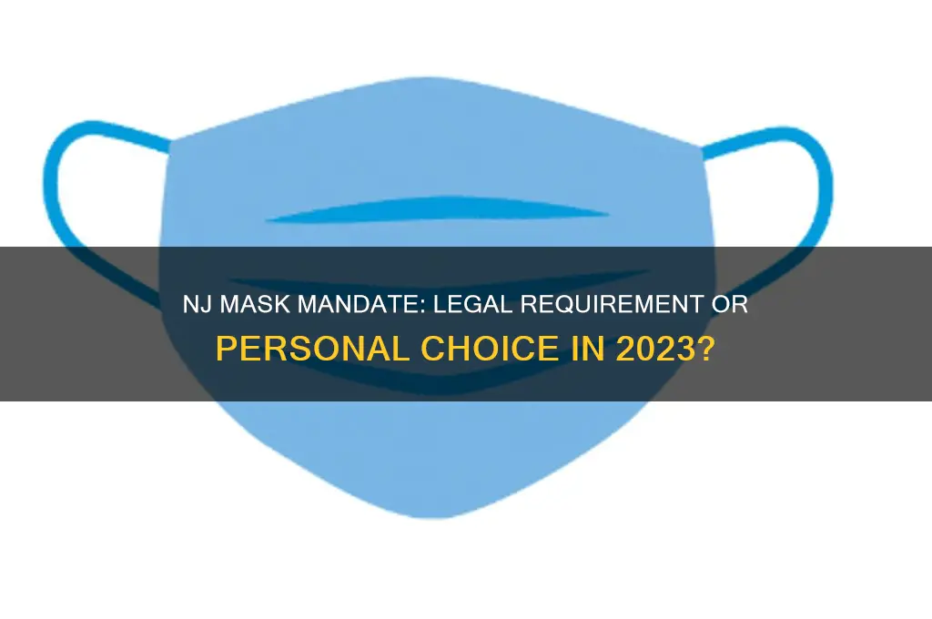 is it a law in nj to wear a mask