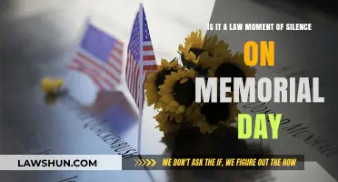 Is a Moment of Silence Legally Required on Memorial Day?