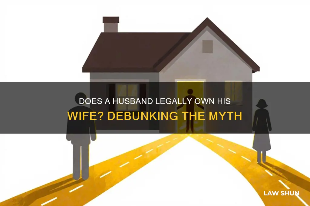 is it a law that a man owns his wife
