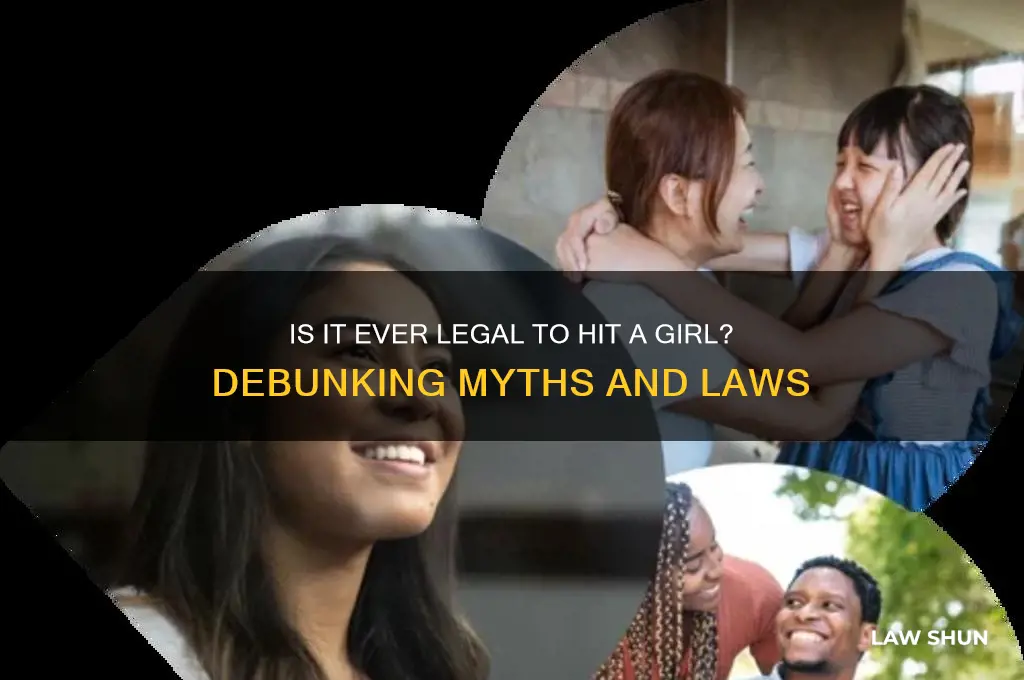 is it a law that u cant hit a girl