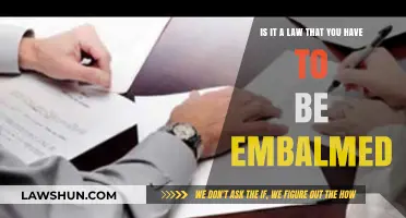 Embalming: Legal Requirement or Personal Choice? Exploring the Facts