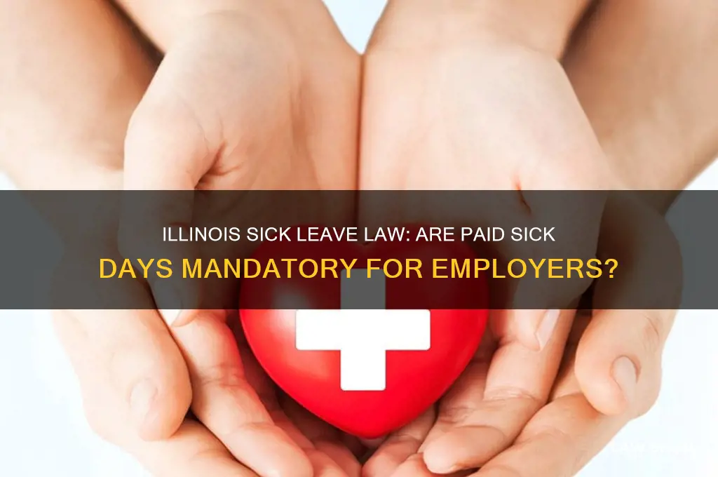 is it a law to give sick days in illinois