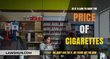 Is Displaying Cigarette Prices Legally Required? Exploring Retail Regulations