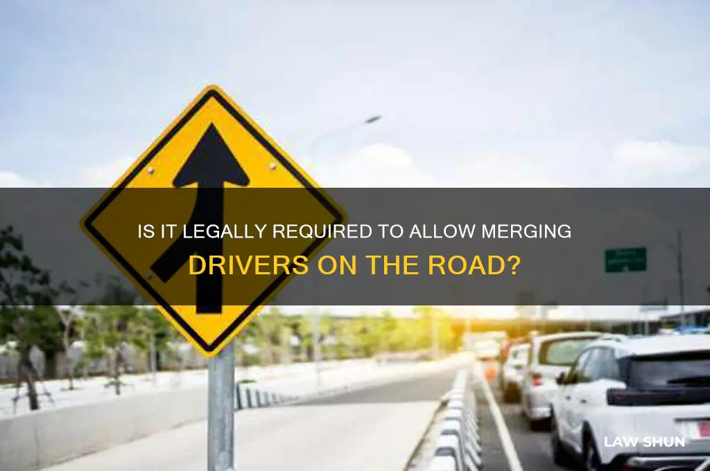 is it a law to let people merge