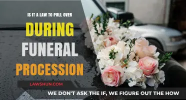 Legal Obligations: Must You Pull Over for Funeral Processions?