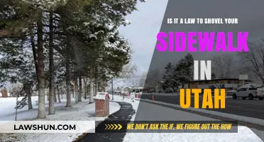 Utah Sidewalk Shoveling Laws: Are Residents Legally Required to Clear Snow?