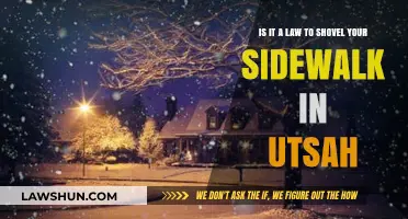 Utah Sidewalk Shoveling Laws: Are Residents Legally Required to Clear Snow?