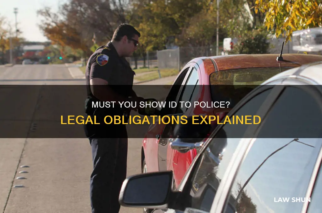is it a law to show your id to police