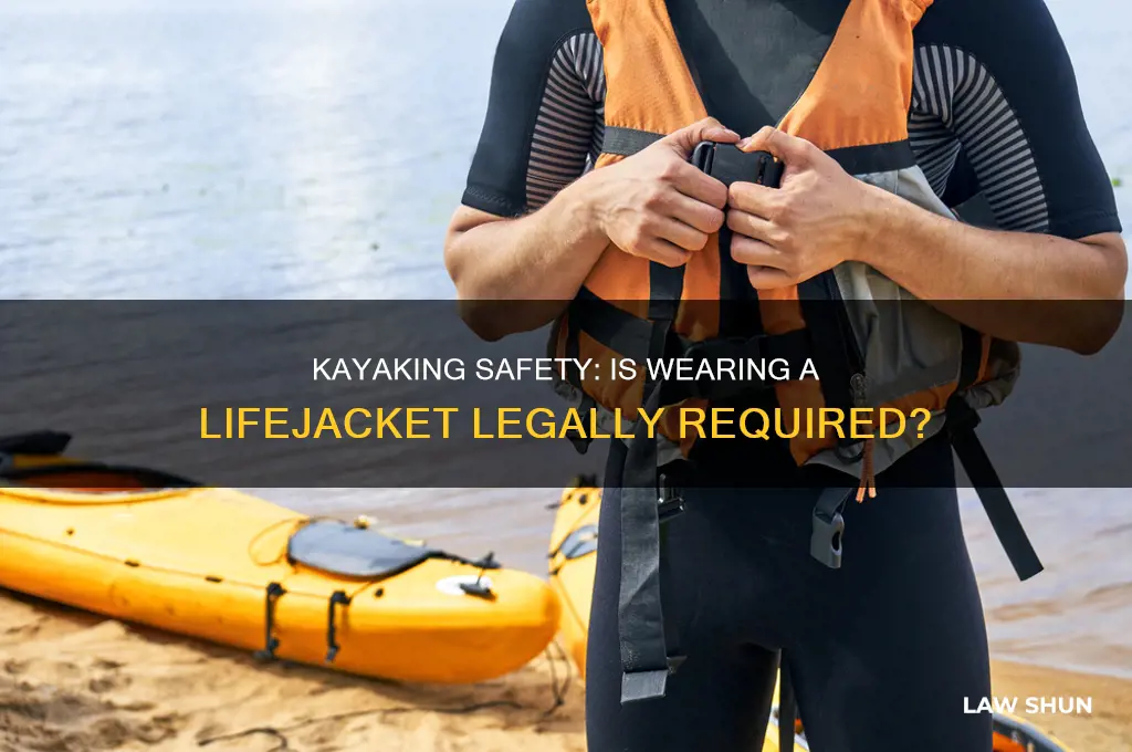 is it a law to wear a lifejacket while kayaking