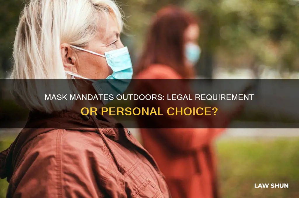 is it a law to wear a mask outside