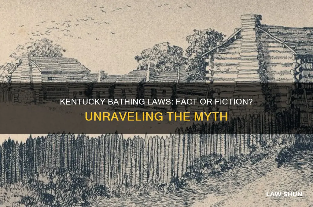 is it a law you have to bathe in kentucky