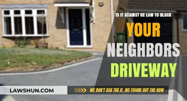 Is Blocking Your Neighbor's Driveway Illegal? Legal Insights and Consequences