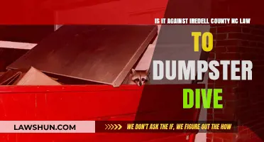 Dumpster Diving in Iredell County, NC: Legal or Illegal?