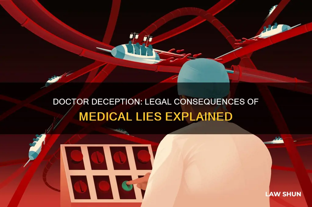 is it against the law for a doctor to lie