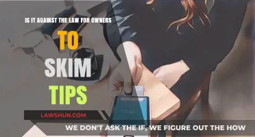 Is Tip Skimming Legal? Owners, Employees, and the Law Explained