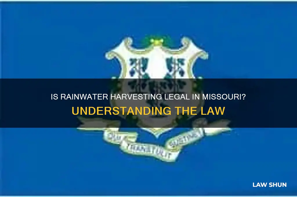 is it against the law in missouri to harvest rainwater