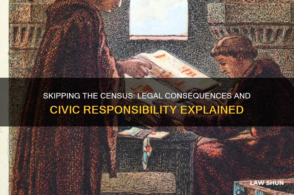 is it against the law not to complete the census
