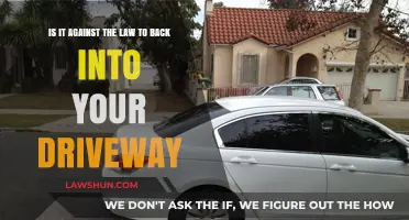 Is Backing into Your Driveway Illegal? Legal Insights Explained