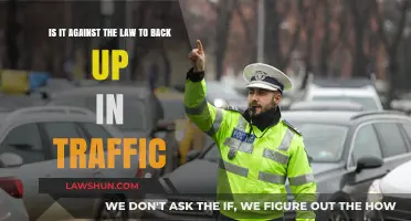 Is Backing Up in Traffic Illegal? Understanding the Legal Implications