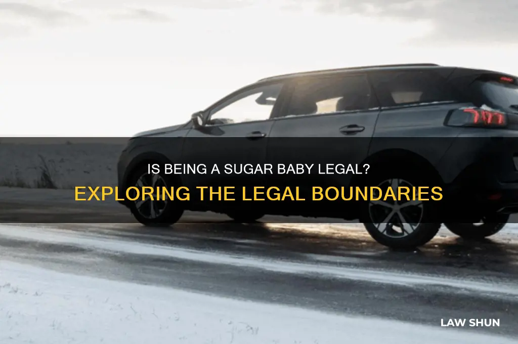 is it against the law to be a sugar baby