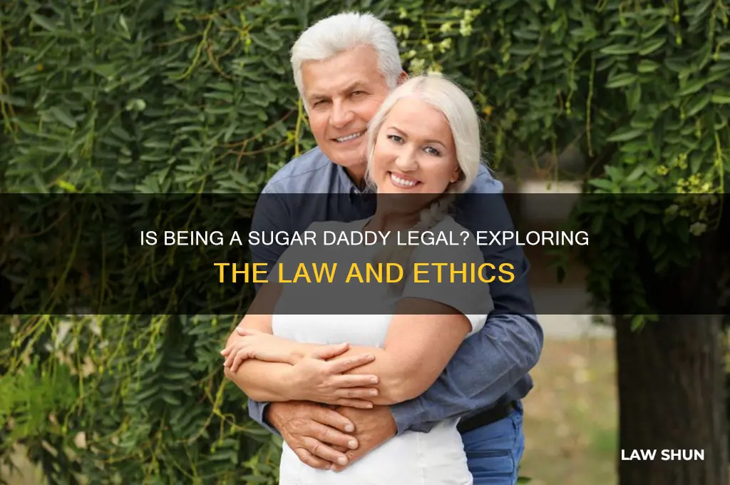 is it against the law to be a sugar daddy