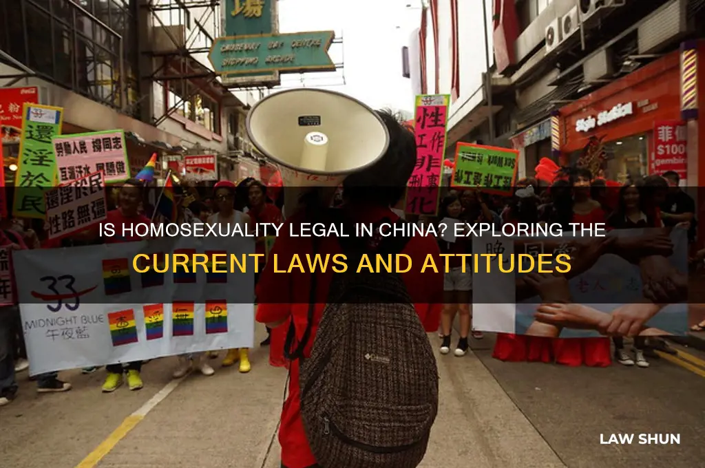 is it against the law to be gay in china
