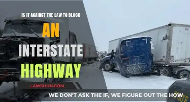 Blocking Interstate Highways: Legal Consequences and Public Safety Concerns