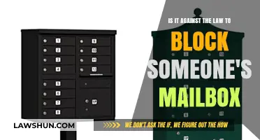Is Blocking a Mailbox Illegal? Understanding the Law and Consequences