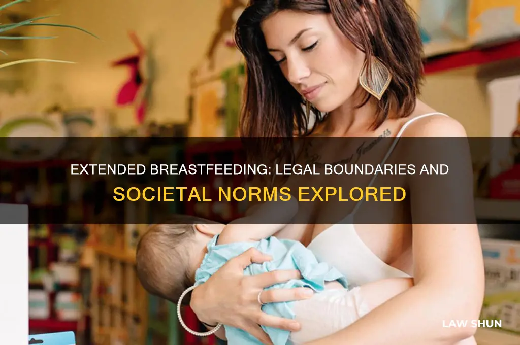 is it against the law to breast feed for years