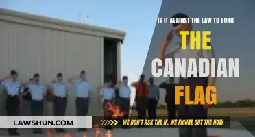 Is Burning the Canadian Flag Legal? Exploring the Law and Limits