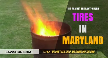 Is Burning Tires in Maryland Illegal? Legal Insights and Penalties