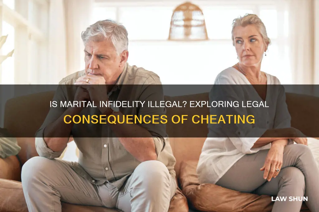 is it against the law to cheat in a marriage