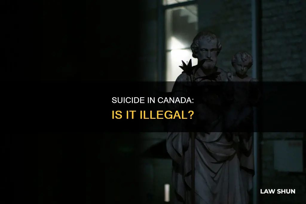 is it against the law to commit suicide in canada