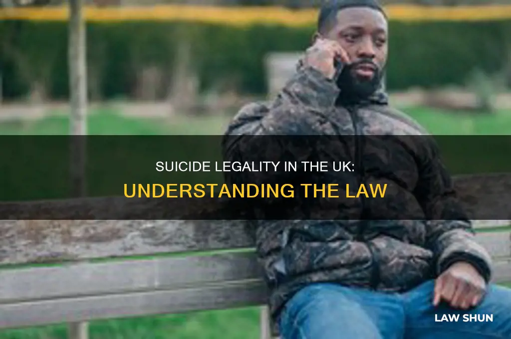 is it against the law to commit suicide uk