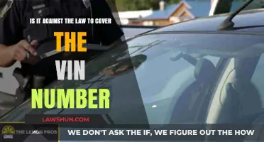 Is Covering Your VIN Number Illegal? Legal Insights and Consequences