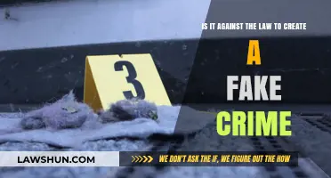 Fabricating Crimes: Is It Illegal to Fake a Crime Scene?